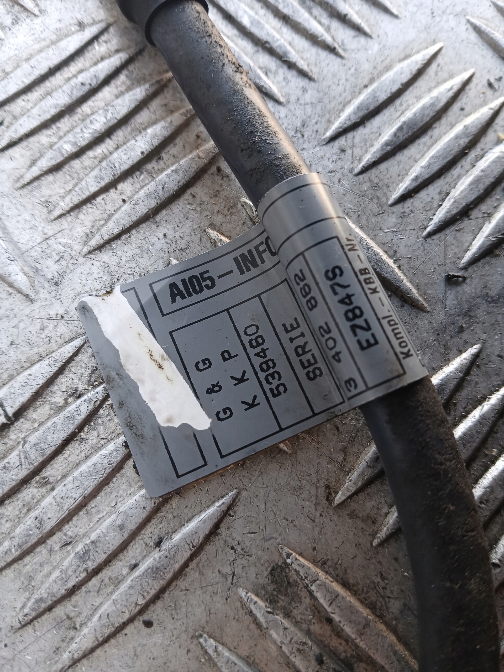 cable battery minusowy BMW x3 e83