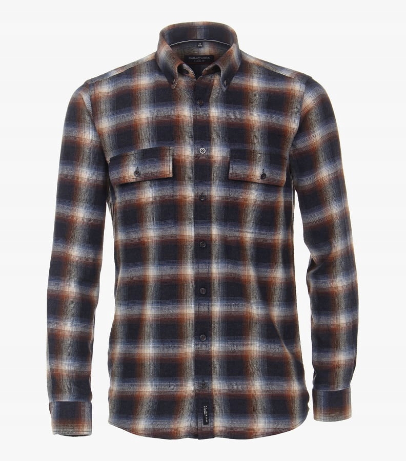 Casamoda 3200 Košile s mřížkou, velké velikosti