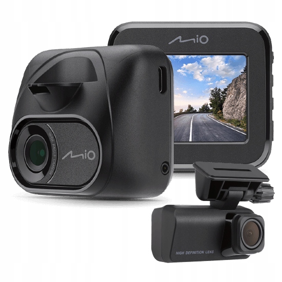 Mio MiVue C595WD (zadná kamera T30), Full Hd, Starvis, Databáza radarov, Wifi, Gps Mi