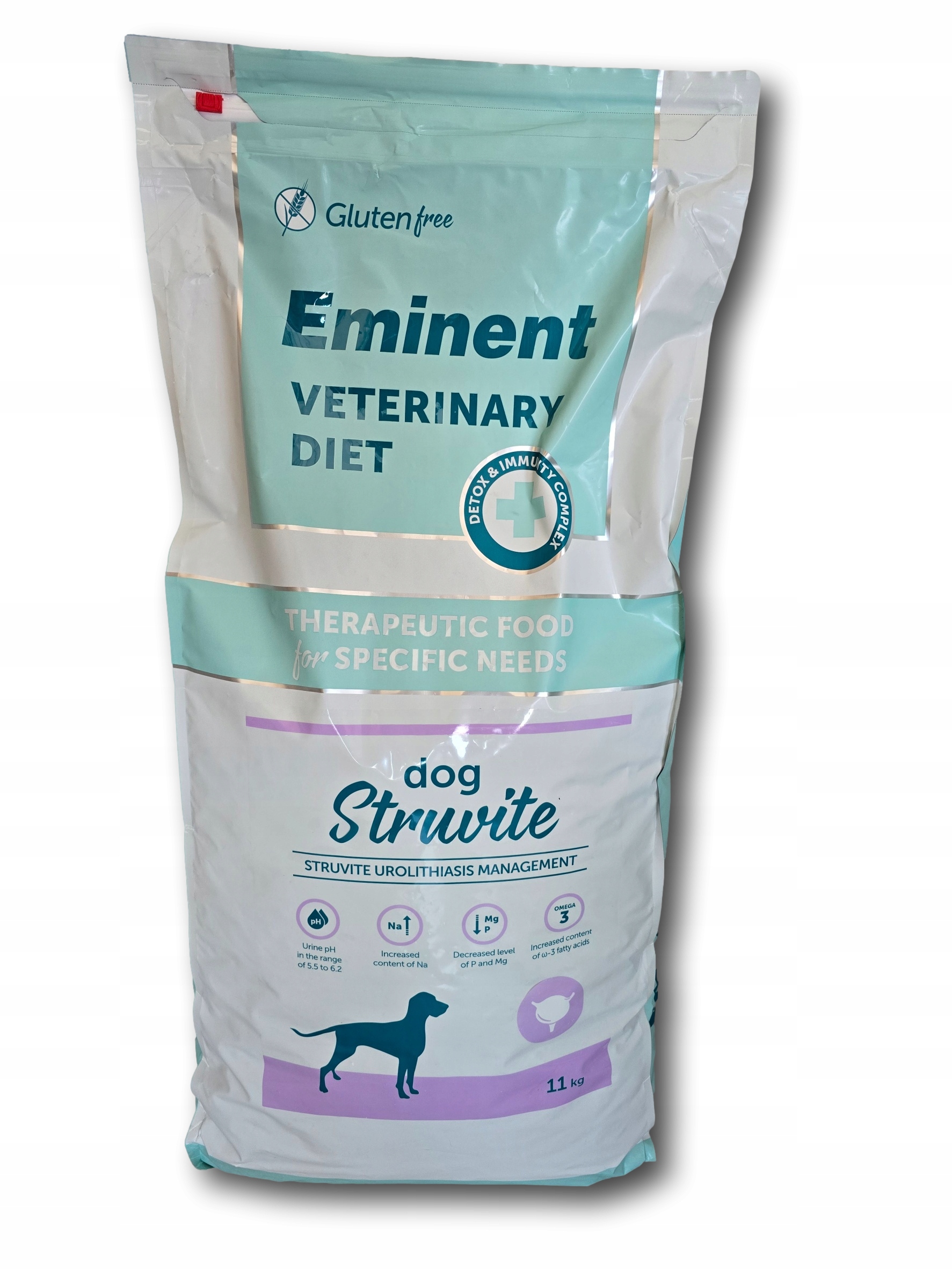 Levně Eminent Vet Diet Dog Struvite 11 kg ledvinová urolitiáza s struvitovými kameny pro psy