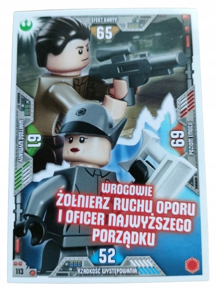 Karta Lego Star Wars Seria 2 Numer 113