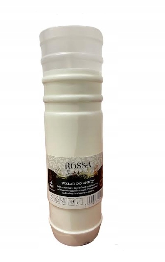 WKŁADY DO ZNICZY PARAFINOWE 144H ROSSA 6 DNI 22CM WKŁAD DO ZNICZY Marka inna