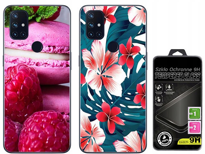 

2 x Etui Silikon Do Oneplus Nord N10 5G Szkło