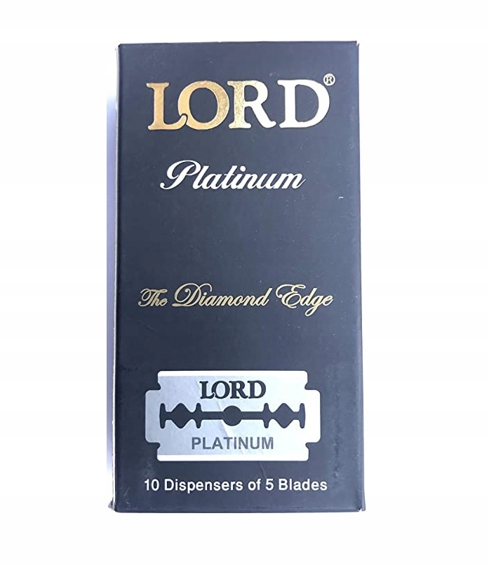 

Żyletki do golenia Lord Platinum 50 szt