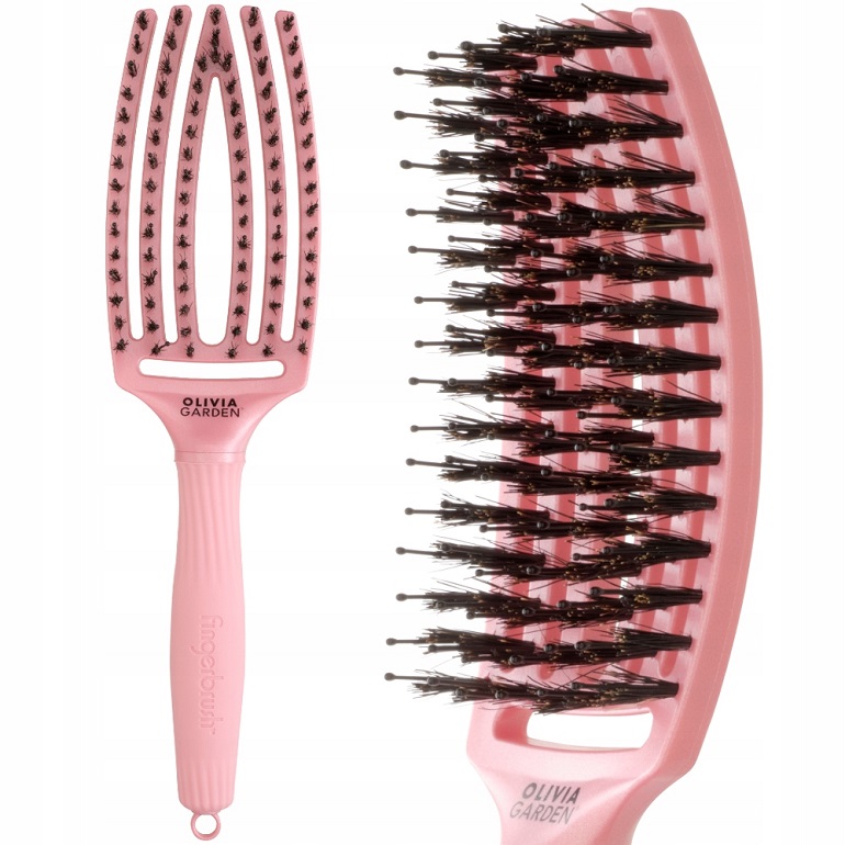 

Olivia Garden Szczotka Finger Love Pearl Pink Róż
