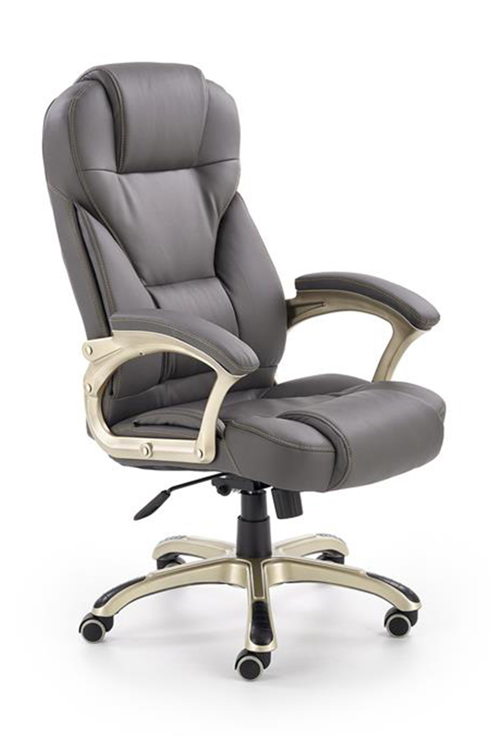 Fotel biurowy Desmond krzesło obrotowe popiel