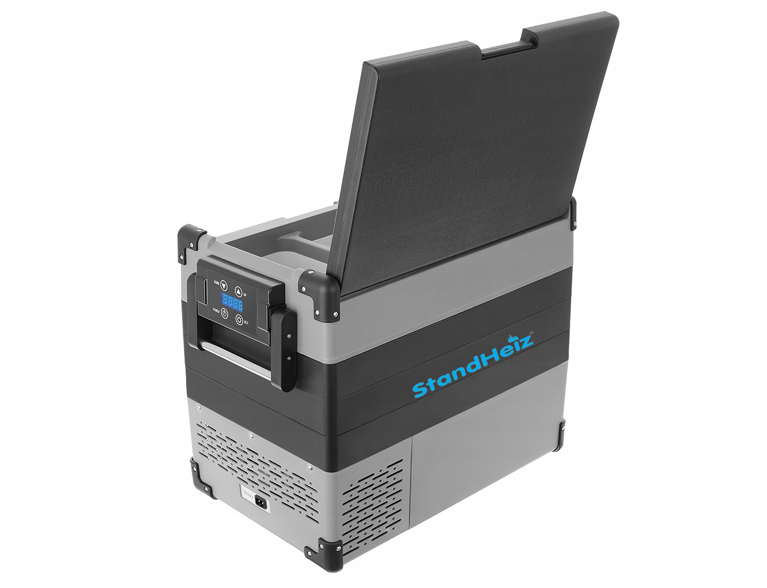 LODÓWKA TURYSTYCZNA KOMPRESOROWA DO KAMPERA, BUS, CIĘŻARÓWKI 52L STANDHEIZ Pojemność 52 l