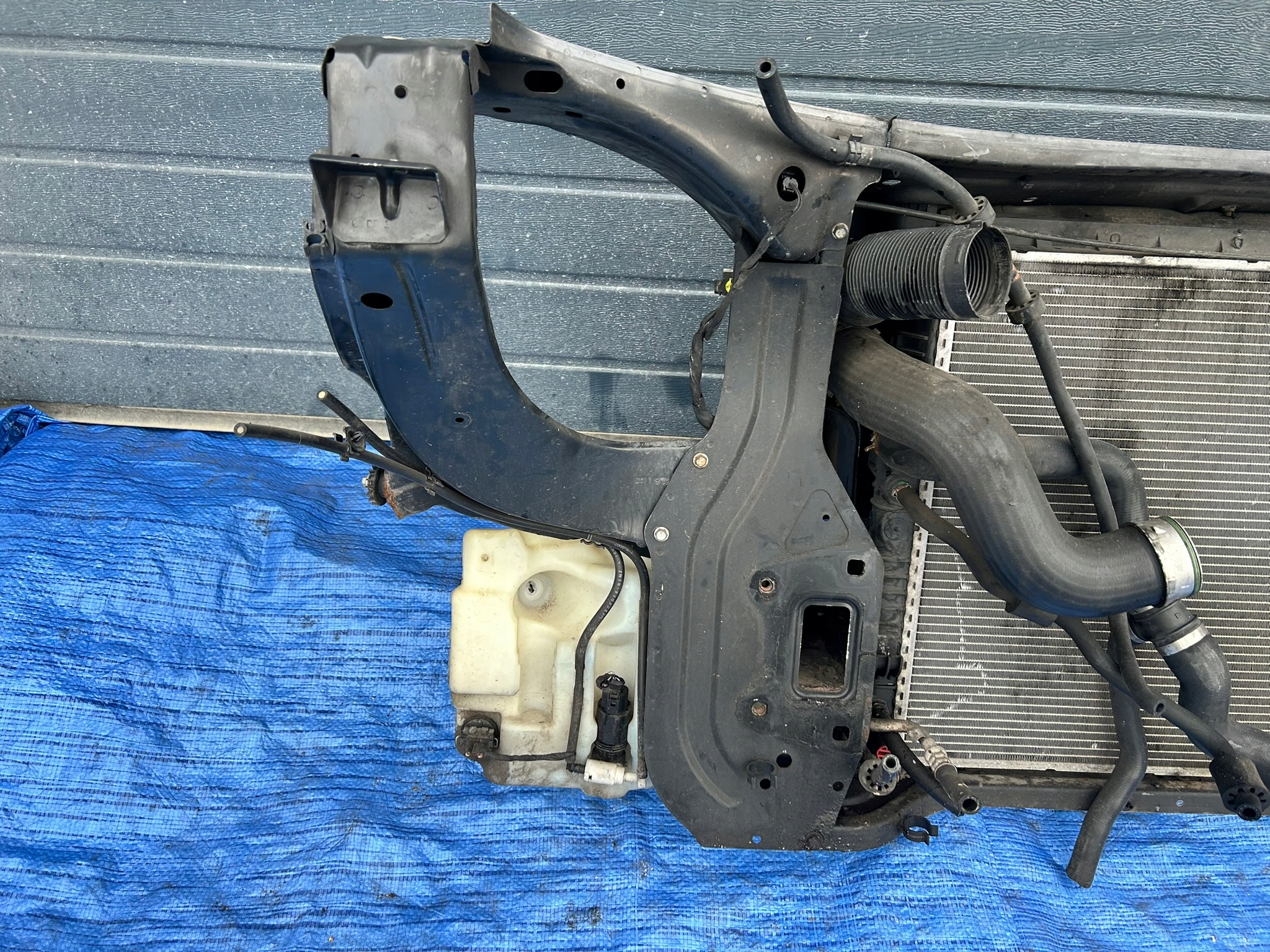 support panel for radiators radiator MERCEDES ML W164 3.0 V6 CDI