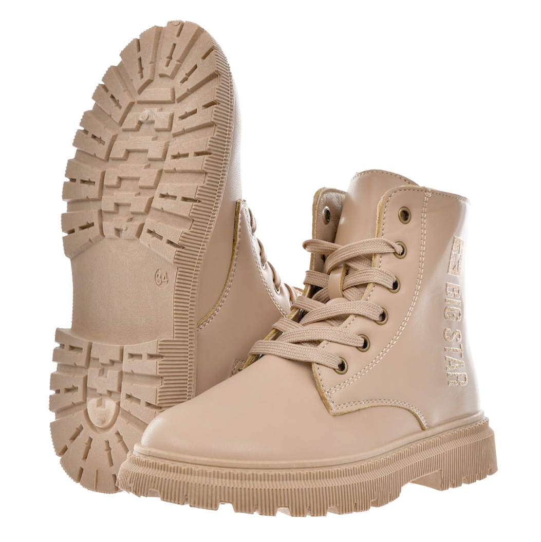 BUTY zimowe BOTKI dziecięce BIG STAR skórzane ocieplane MM374154 30 Płeć chłopcy dziewczynki