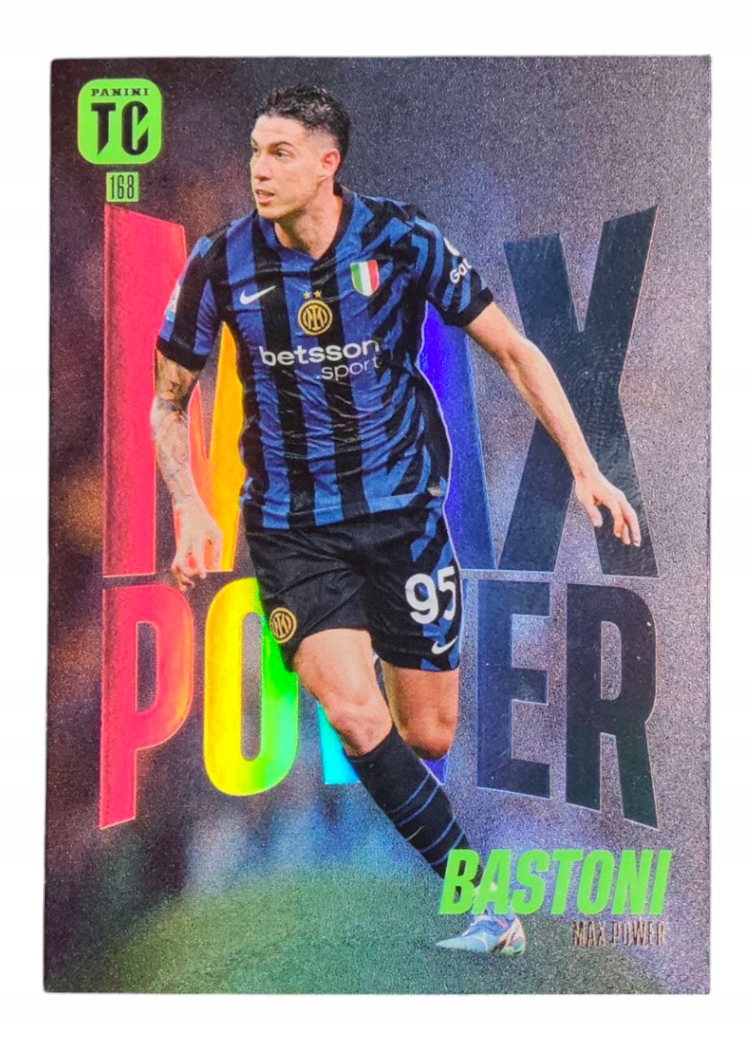 Panini Top Class 2025 Max Power 168 Alessandro Bastoni Inter