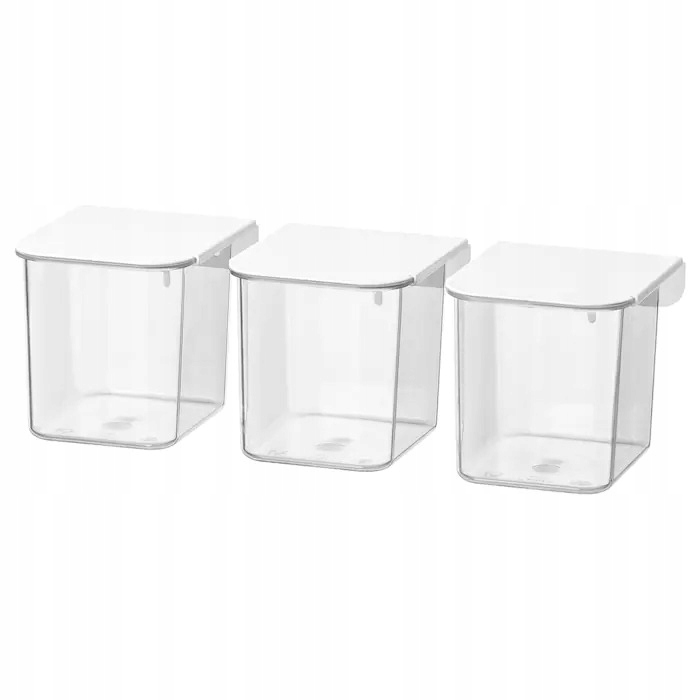 

Ikea Skadis Pojemnik Do Tablicy Perforowanej 3 Szt