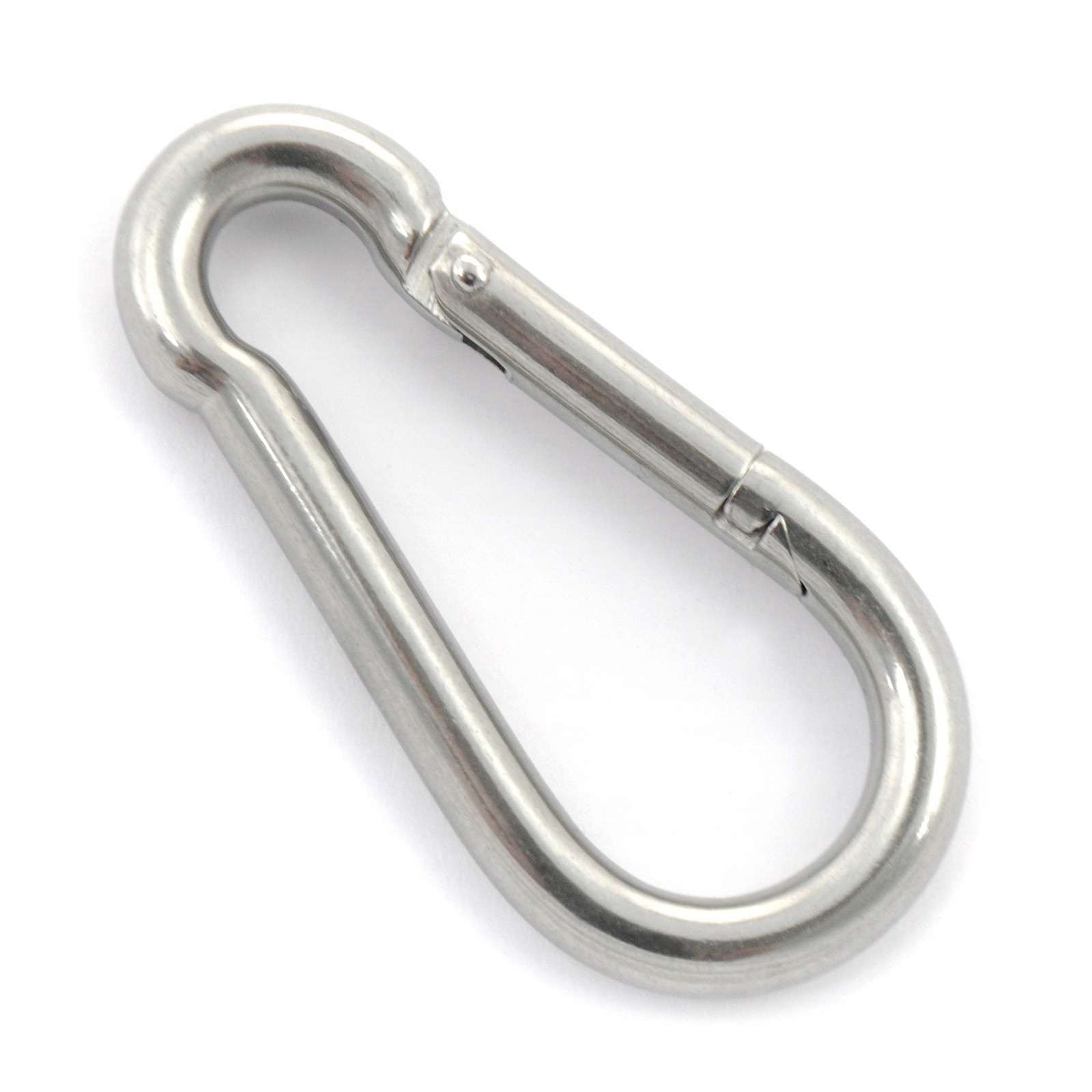 Karabina nerezová pro hasičské lano, průměr 3 mm, délka 30 mm, 20 Ks