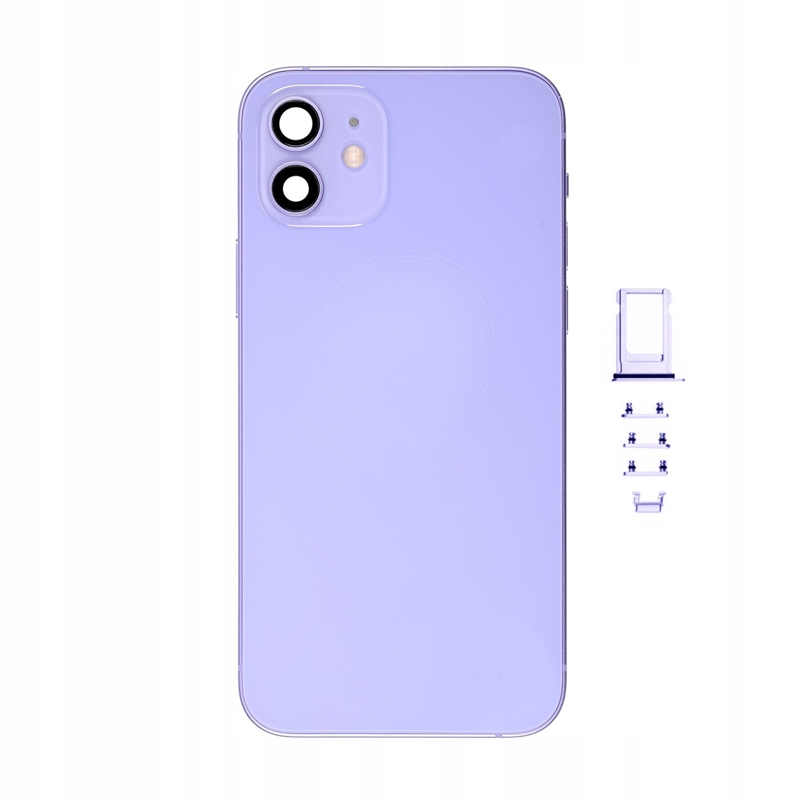 Korpus Obudowa Tylny Tył Plecy Ramka Obudowy Do Apple iPhone 12 Purple