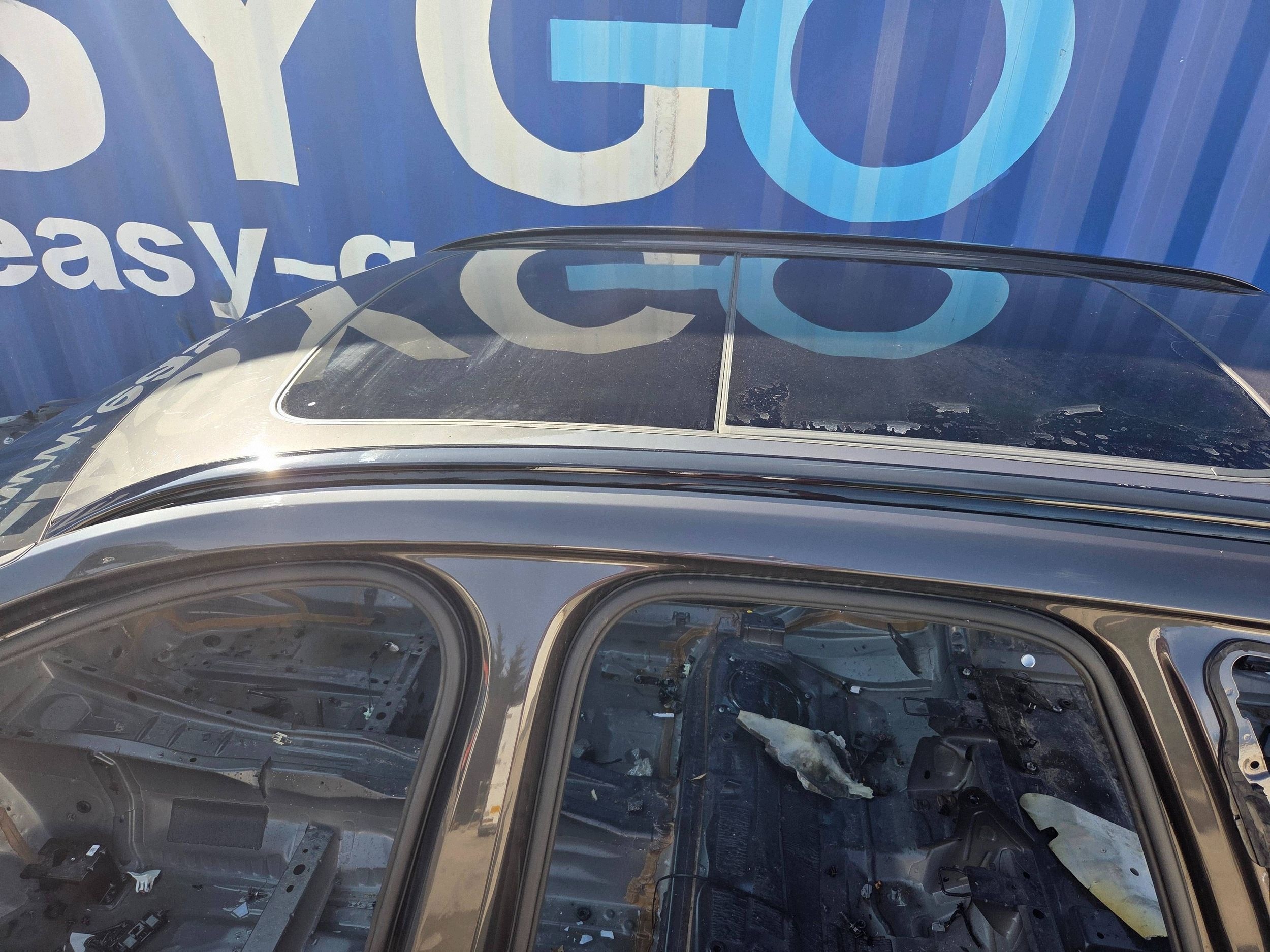 Volvo XC60 II dach Panorama dach Dachreling