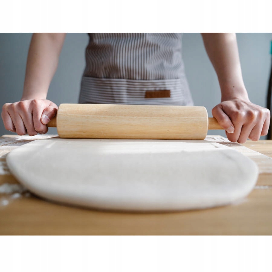 Drewniany wałek na łożyskach 25cm do ciasta i masy EAN (GTIN) 8712187022509