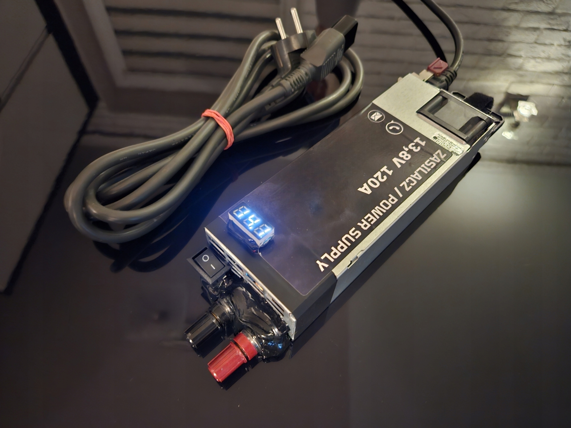 Zasilacz 13,8V 120A WOLTOMIERZ LED / CB RADIO RADIO KF/ !
