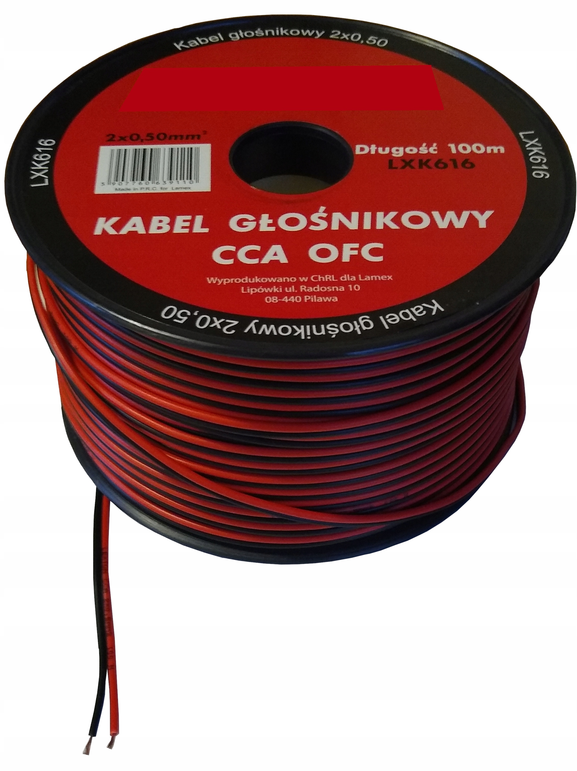 

Kabel Głośnikowy Dwużyłowy 2x0,5mm²