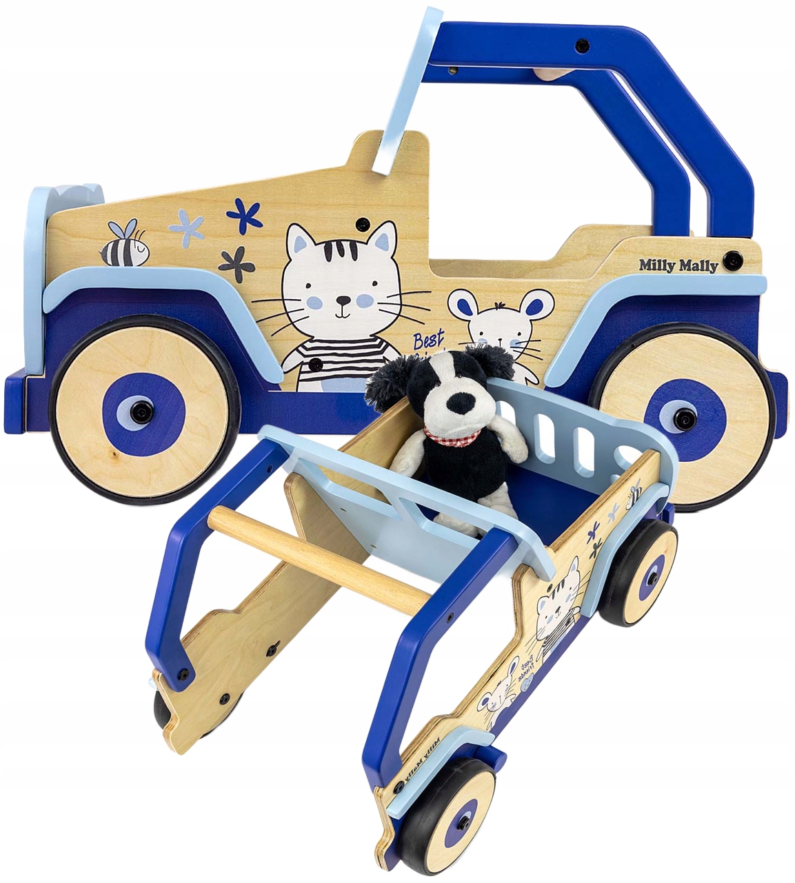 Chodzik Jeździk dla dzieci Samochód Auto Explorer Zabawka Chodzik-Pchacz