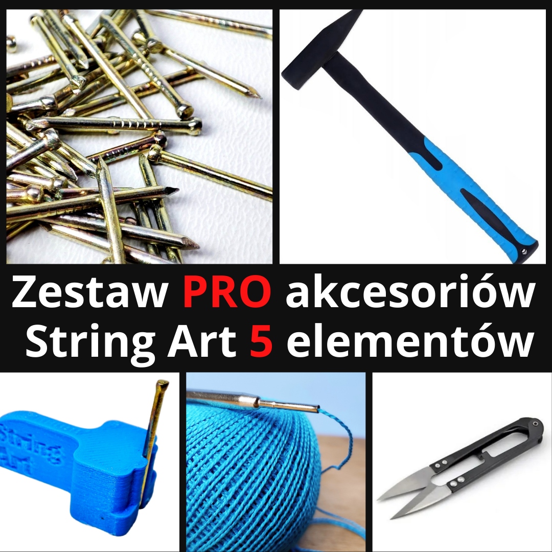 Příslušenství pro String Art Sada Pro Diy řemesla