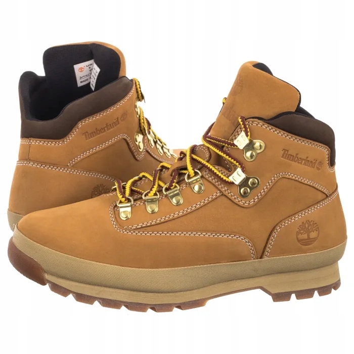Trekkingové boty Timberland Euro Hiker Mid Lace Wheat Nubuck 0A2P27