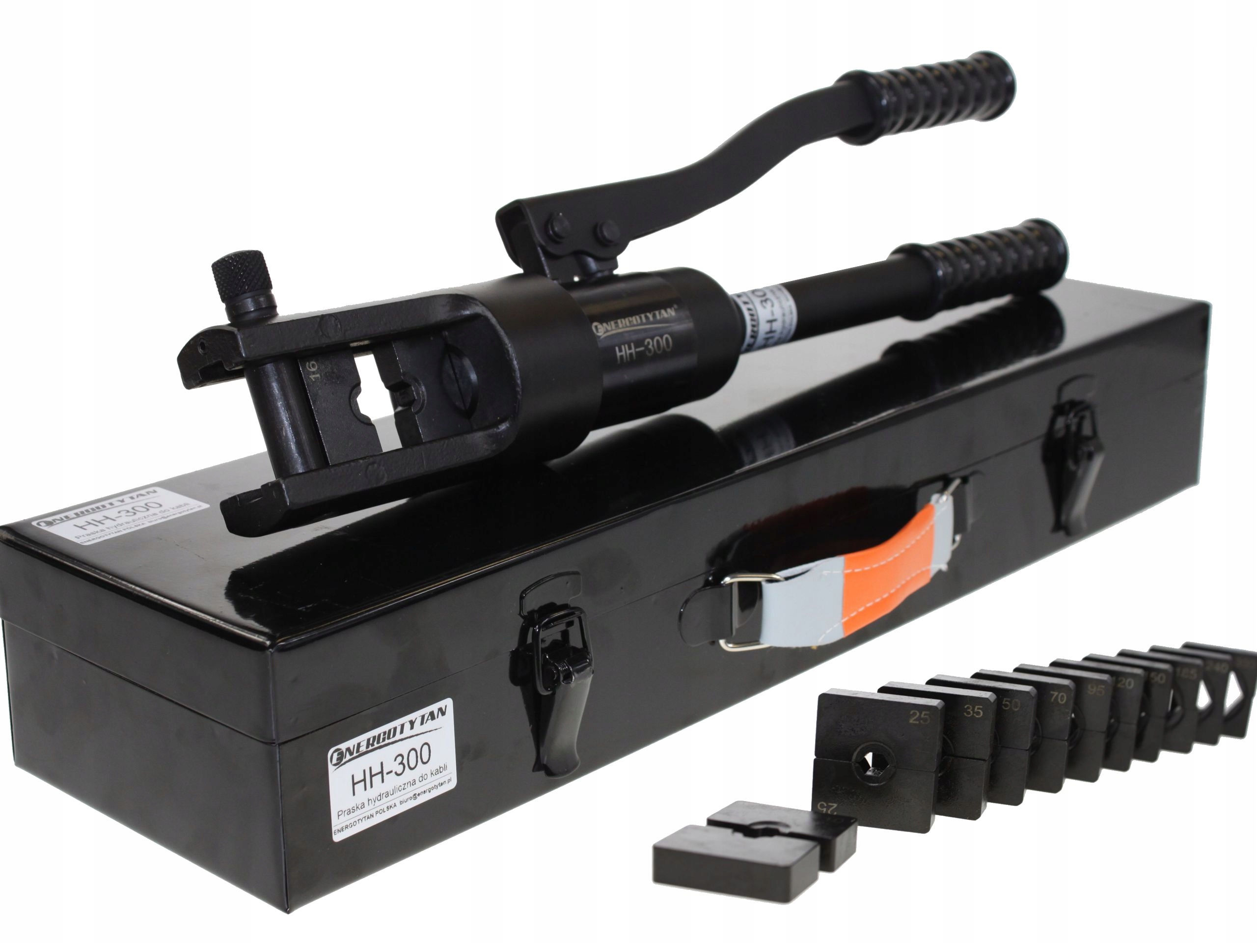 Hydraulická Lisovací Svorka Na Kabely 10-300 Hh