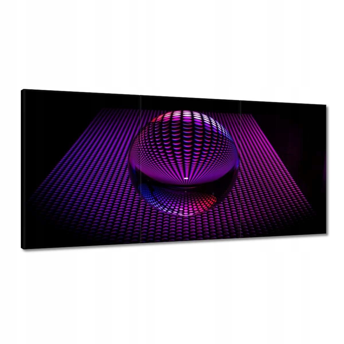 Obrazy 180x90 Fialová guľa
