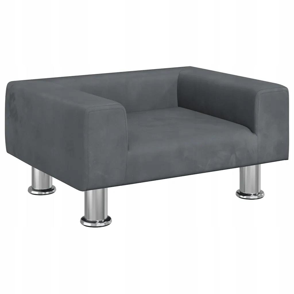 Pelíšek pro psa Pohovka Comfort 50x40x26,5 cm, tmavě šedá
