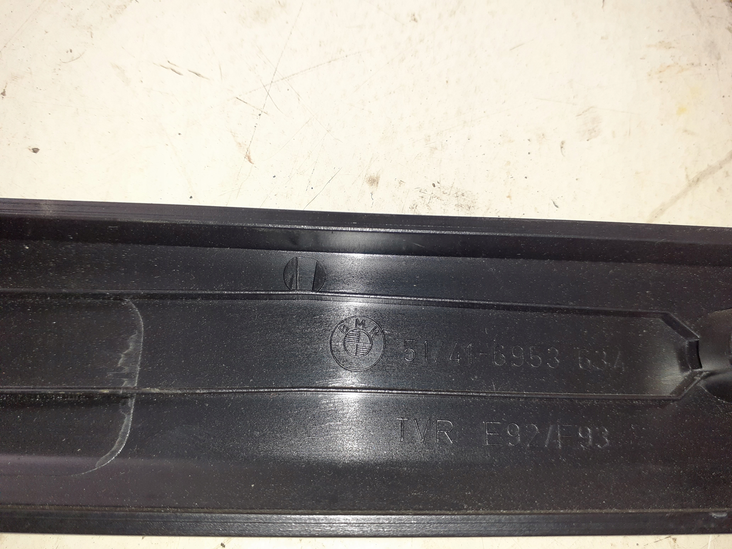 Oryginalne mouldings side BMW E92 right