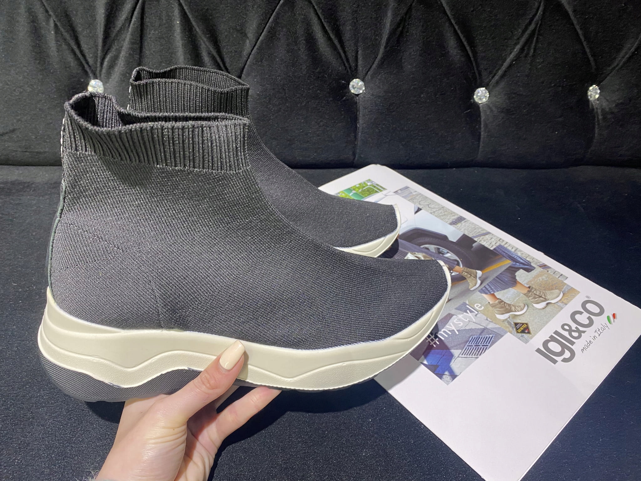 Dámské tenisky Igi&co 3161900 Nero