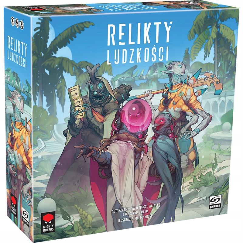GRA PLANSZOWA RELIKTY LUDZKOŚCI GALAKTA