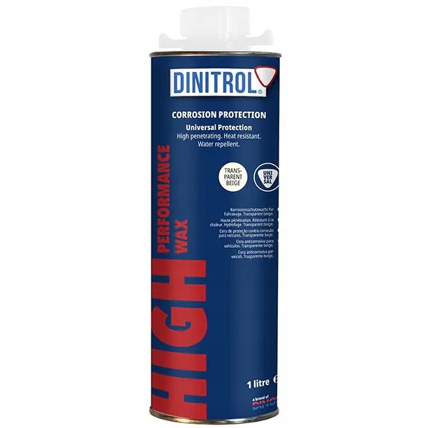 Dinitrol High Performance Wax Silnie penetrujący wosk antykorozyjny 1L