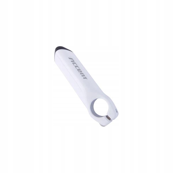 Rogi kierownicy Accent Arrow białe lakierowane