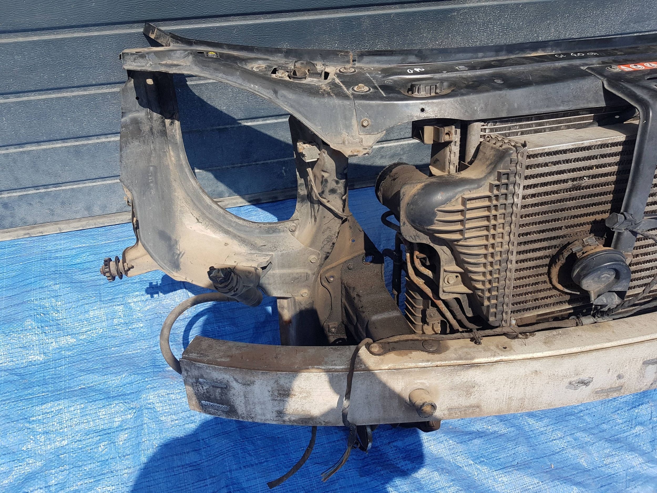 support panel for radiators radiator MERCEDES GL X164 4.0 4.2 CDI V8