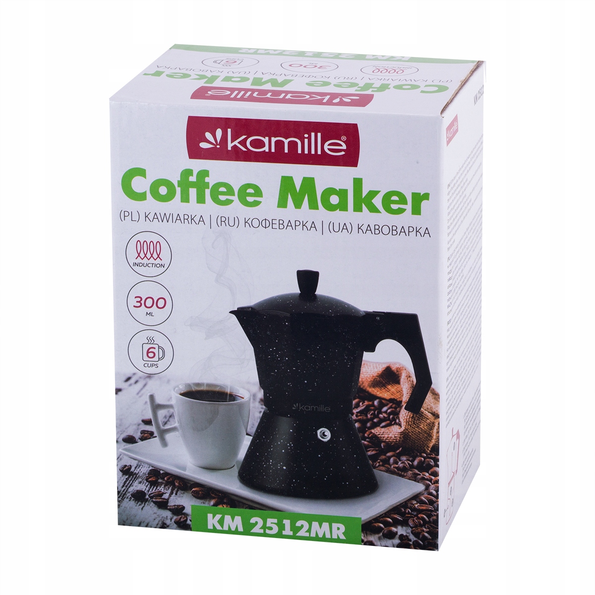 KAWIARKA CIŚNIENIOWA ZAPARZACZ DO KAWY KAMILLE Przeznaczenie Do kawy