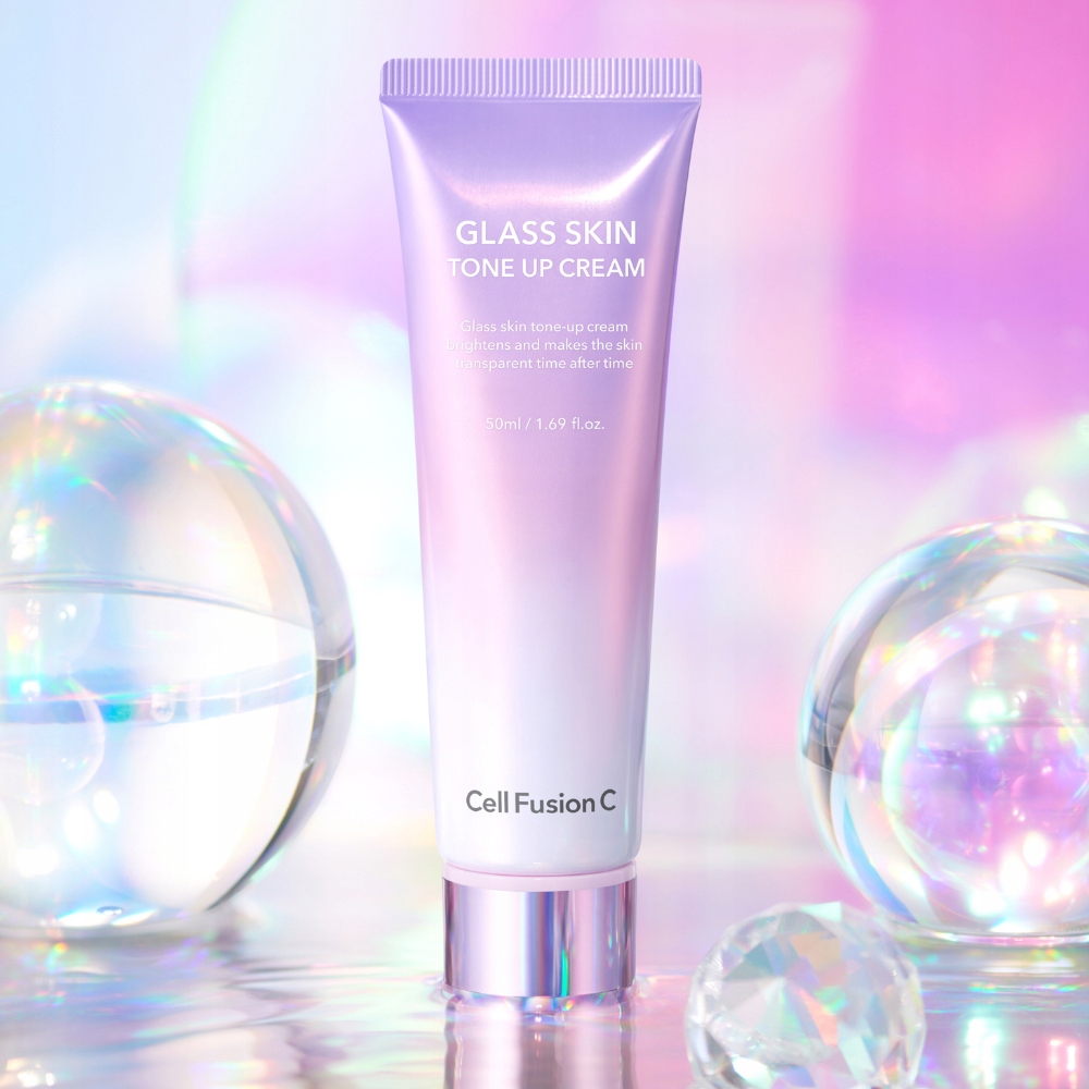 Cell Fusion C Glass Krem wygładzający skórę z efektem Glass Skin 50 ml