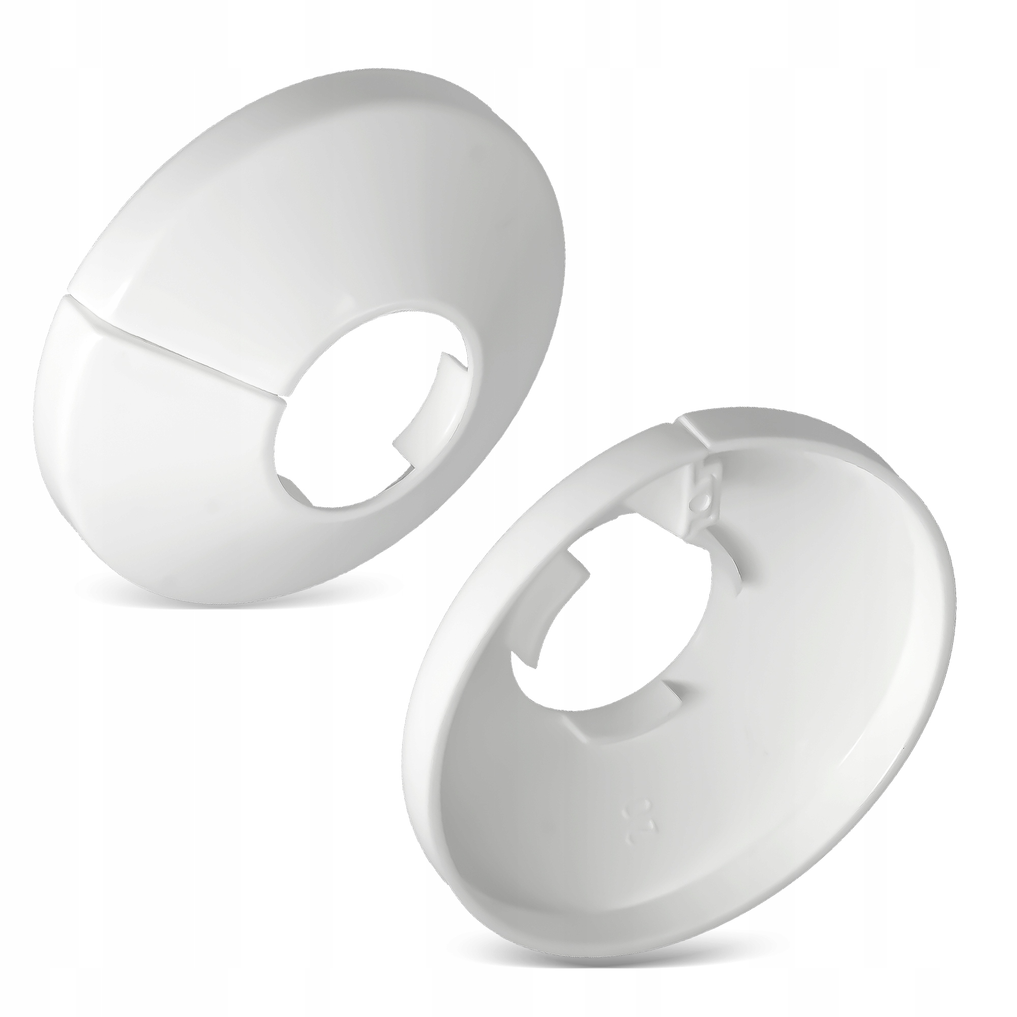 Rozetka maskująca pojedyncza do rur fi 20 mm biała Marka inna