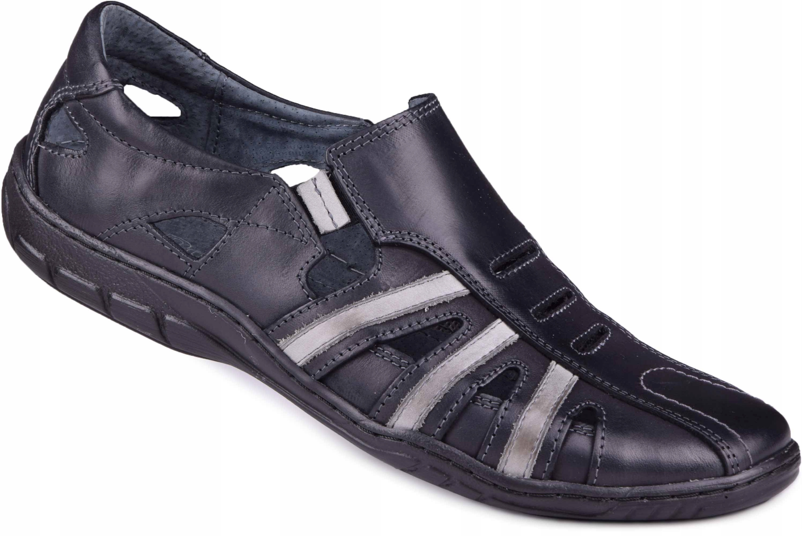 

Buty męskie skórzane letnie KamPol wz.16/3 44