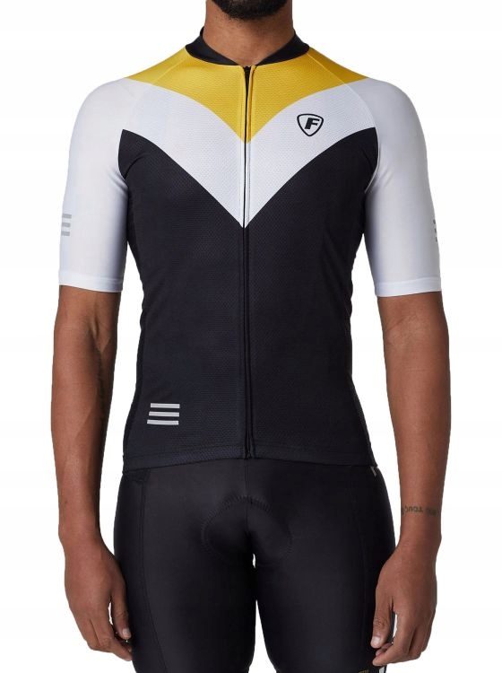 Fdx Velos Men's Short Sleeve Summer Cycling Jersey Rozmiar S
