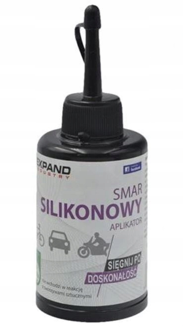 Smar silikonowy Expand 70ml precyzyjny aplikator do uszczelek gumowych