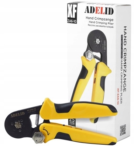 Обжимний інструмент для обтиску кабелю 0,25-10 мм