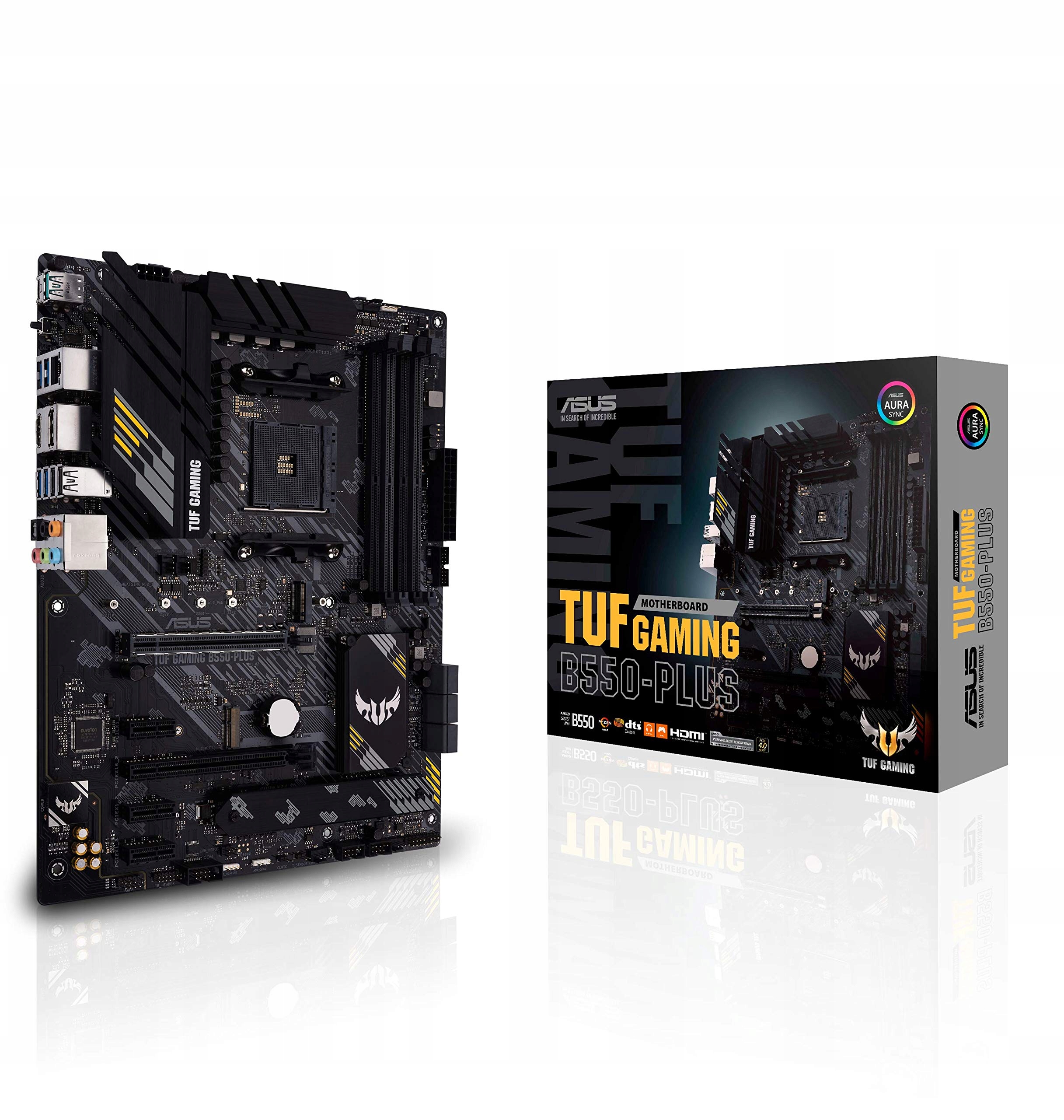 ASUS TUF Gaming B650-PLUS Płyta Główna AM5 Ryzen DDR5 PCIe 5.0 USB-C ATX — miniatura 4