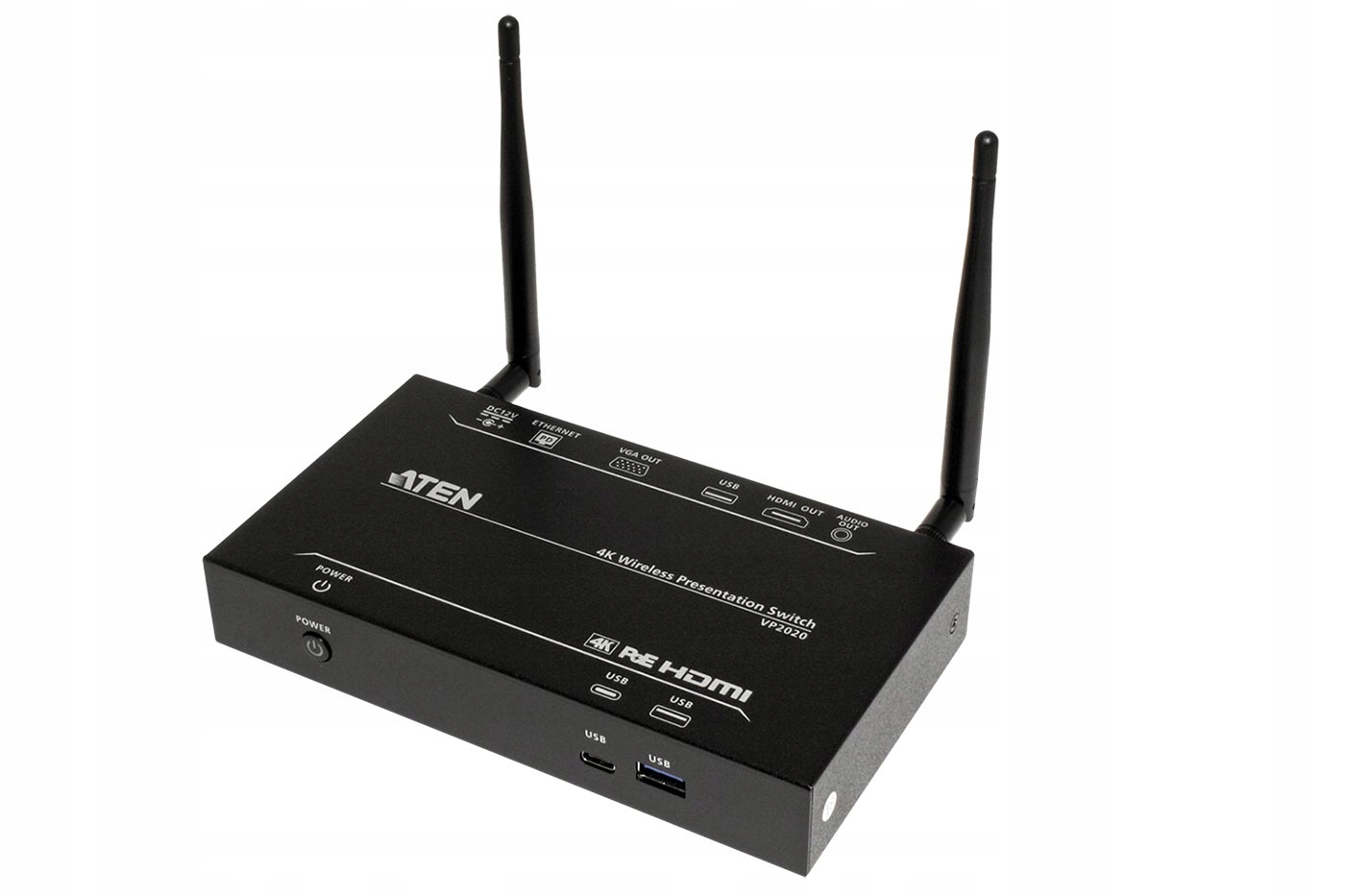 Aten Bezdrátový prezentační systém, Hdmi, 4K, Dual View (VP2020)
