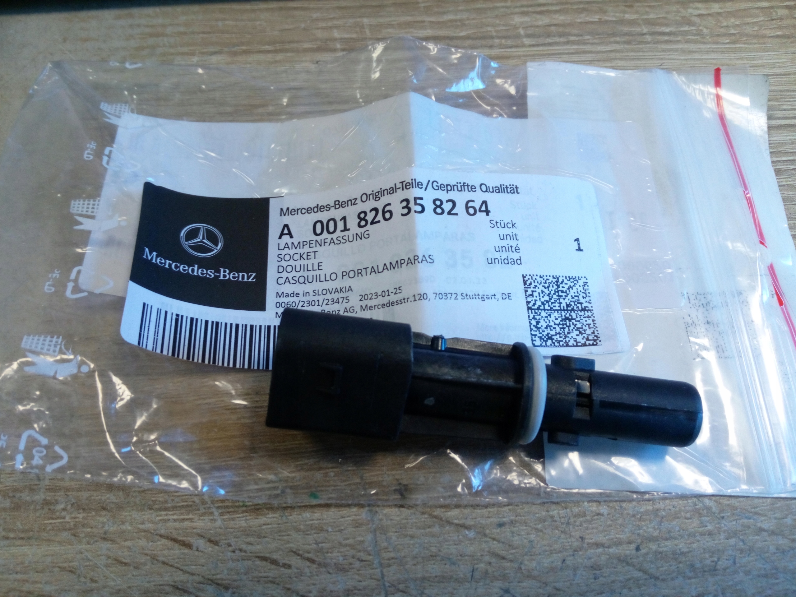 OPRAWKA ŻARÓWKI POSTOJOWEJ SLK R171 W211 ORYG.*