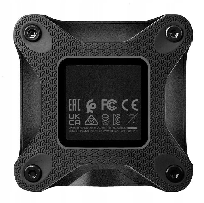 Zewnętrzny dysk Ssd SD620 2TB U3.2A 520/460 MB/s Black