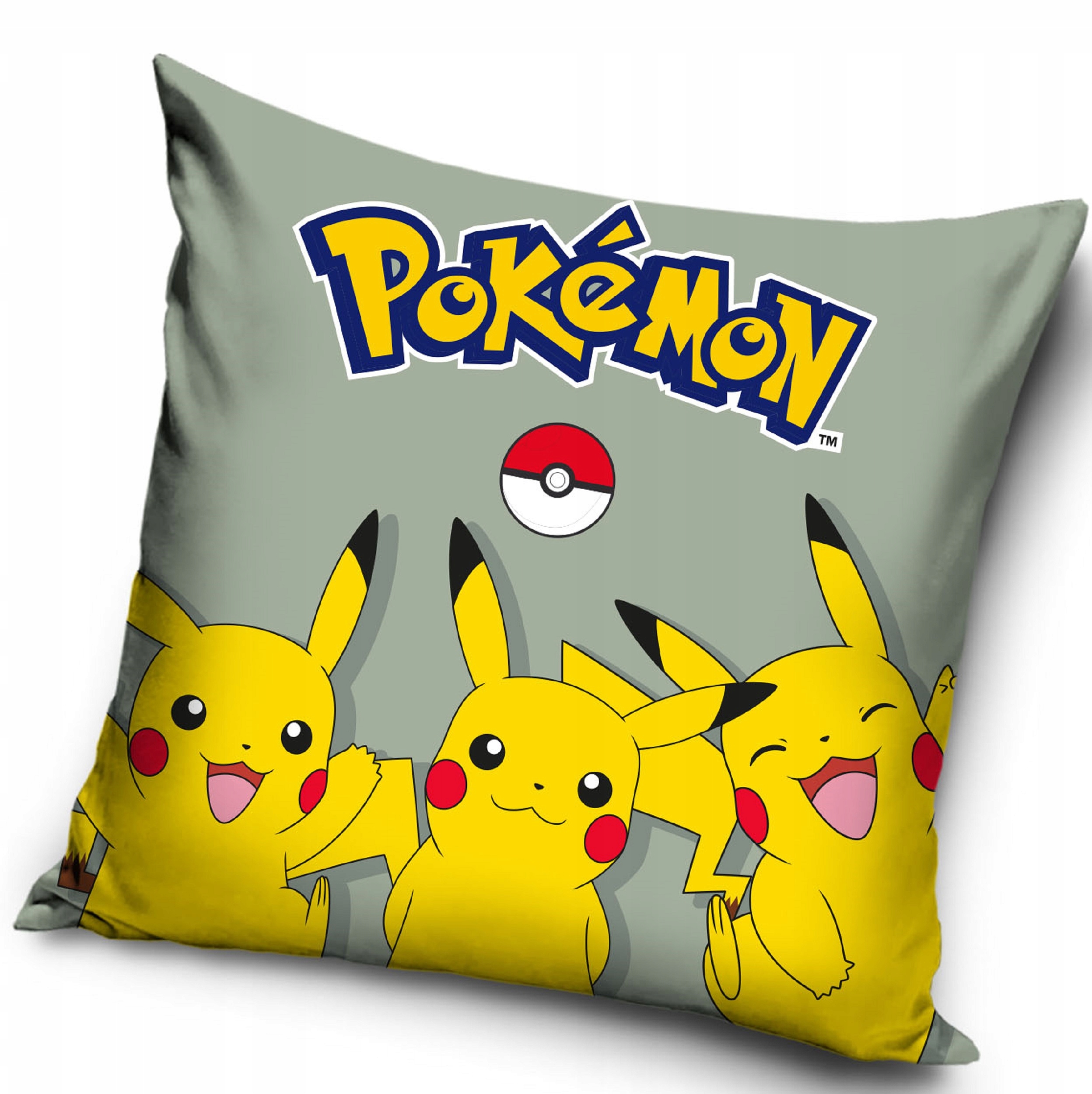 MIĘKKA POSZEWKA VELVET 40x40 POKEMON PIKACHU BULBASAUR CHARMANDER