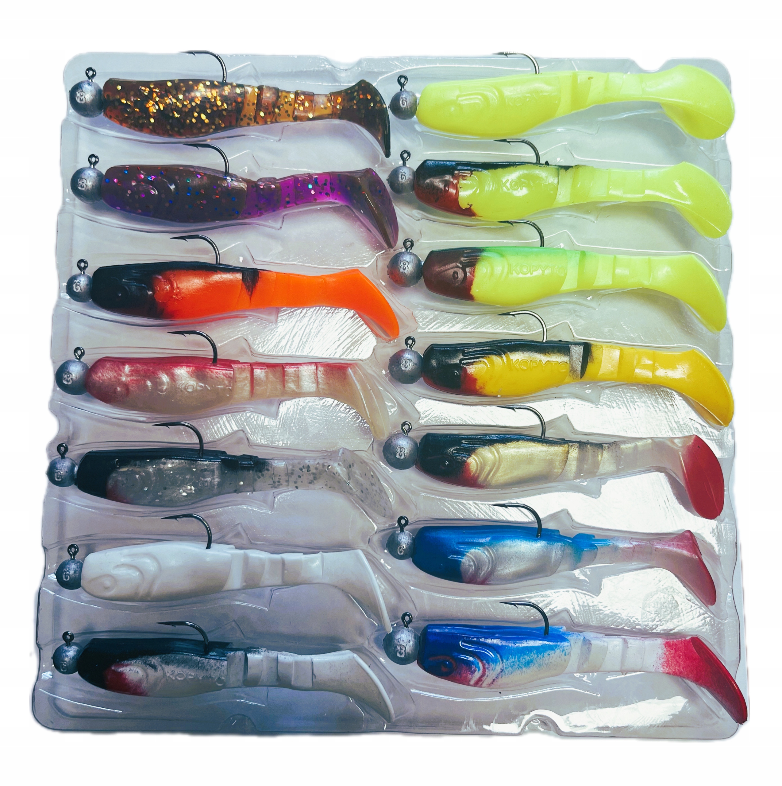 Relax Guma Na Szczupaka Ripper 3 Kopyto 3 8cm zestaw 14szt