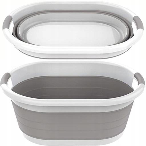 KOSZ NA PRANIE SKŁADANY MISKA SKŁADANA SILIKONOWA Marka Inna