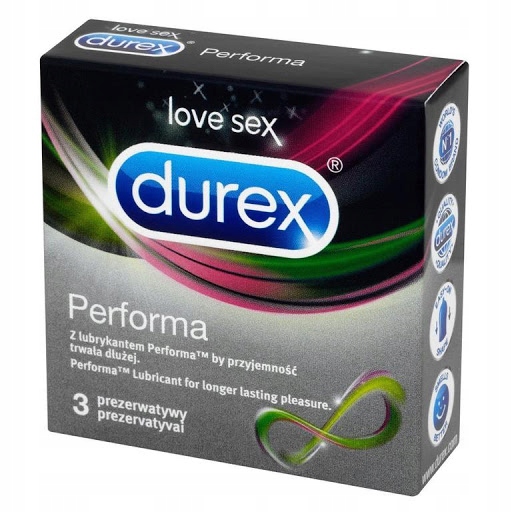 

Durex Performa prezerwatywy 3 szt