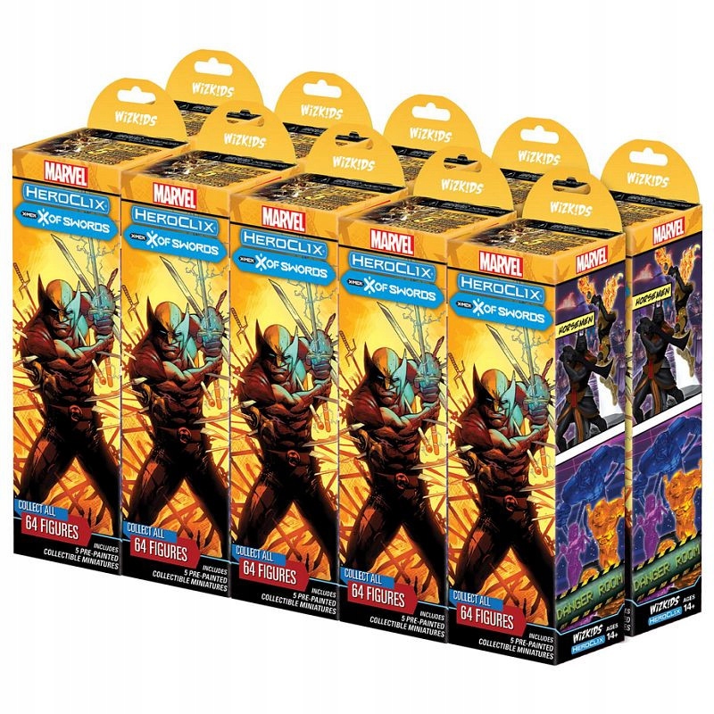 HeroClix Marvel X-Men X of Swords Booster Brick