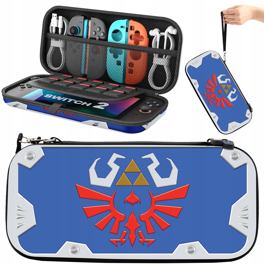 ETUI FUTERAŁ CASE WZMOCNIONY DO NINTENDO SWITCH 2 EDYCJA LIMITOWANA ZELDA